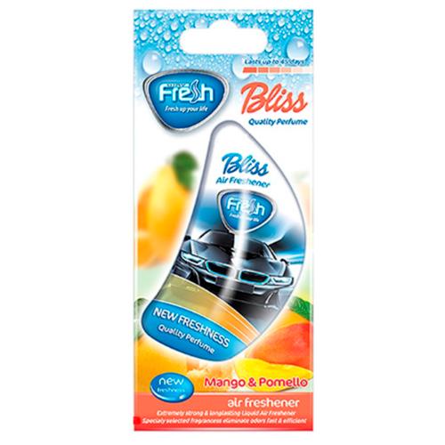 Освежитель воздуха жидкий Fresh Way BLISS Cars Mango and Pomelo 8 мл (00000051116)
