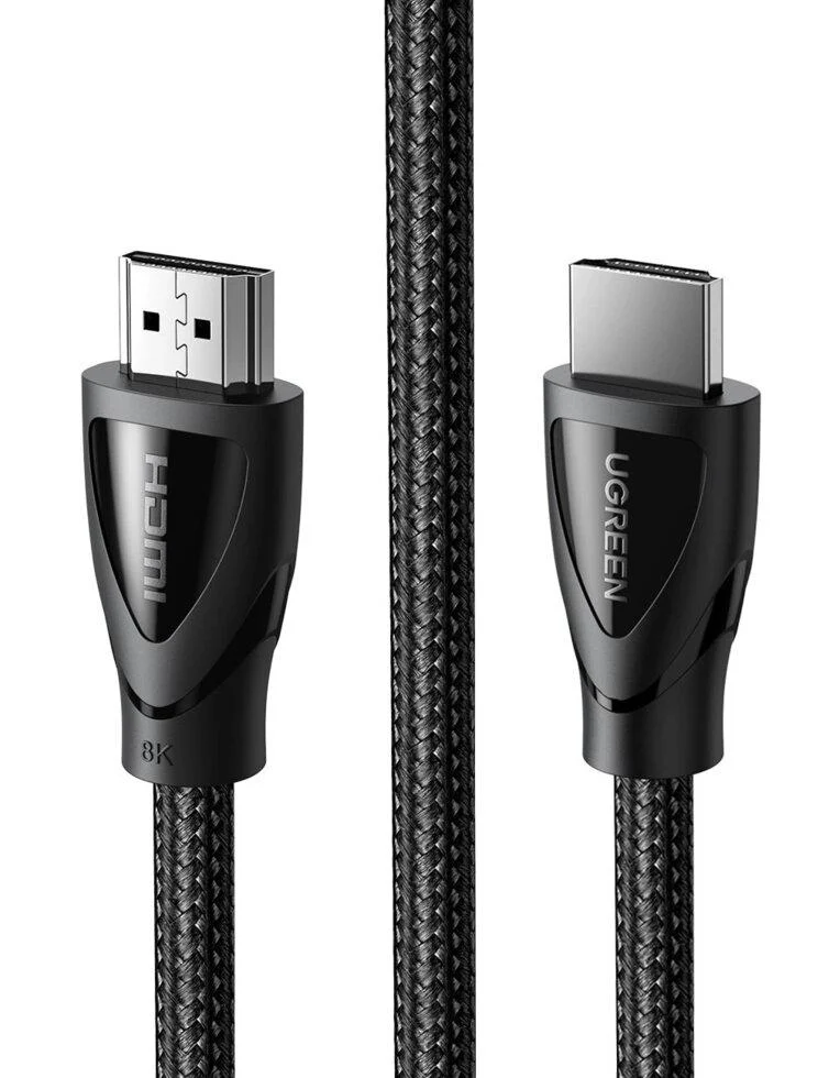 Кабель UGREEN HD140 HDMI 8K Ultra HD 3 м Black (80404) - фото 1 Кабель UGREEN HD140 HDMI 8K Ultra HD 3 м Black (80404) - фото 1
