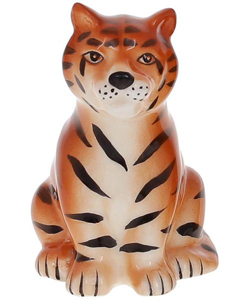 Фигурка декоративная керамическая Тигренок 7 см 2 дизайна (BD-827-551)