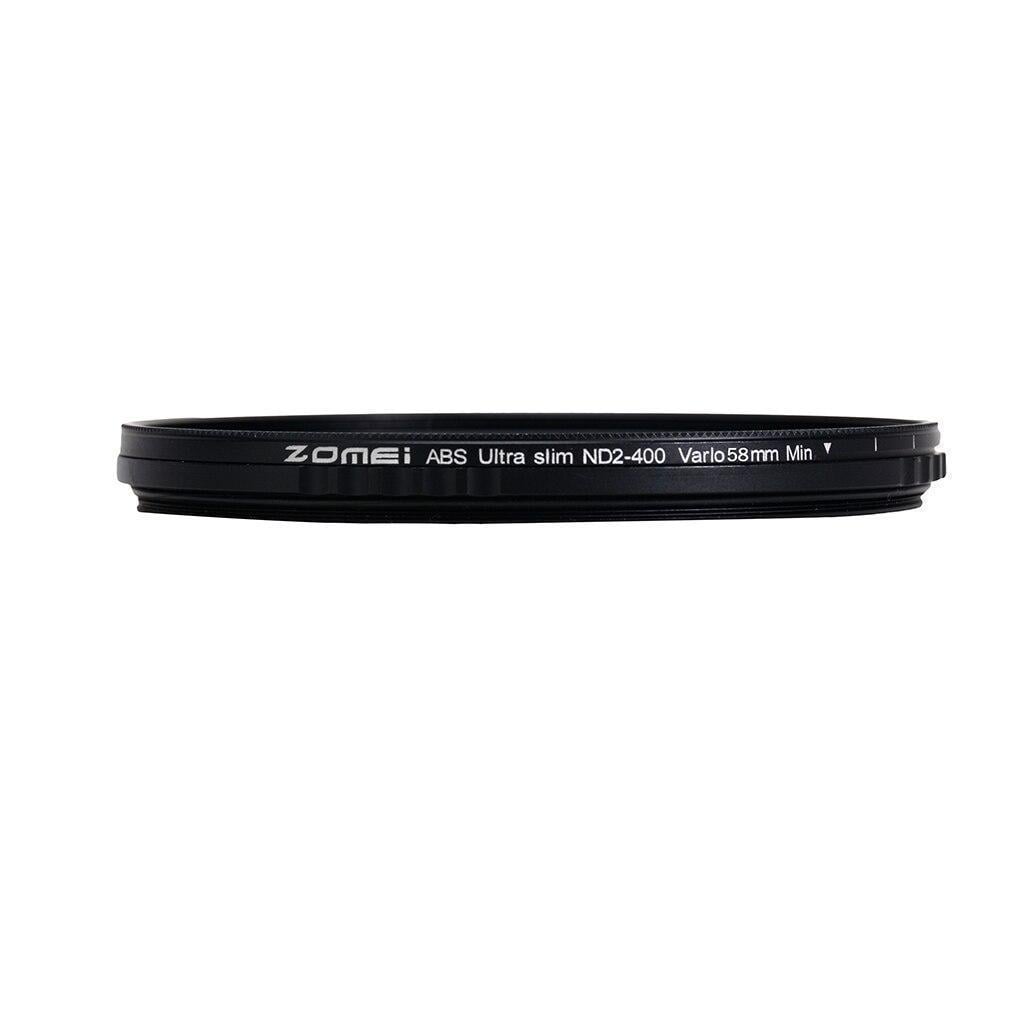 Светофильтр Zomei ABS Ultra Slim ND2 ND400 с переменной плотностью 55 мм