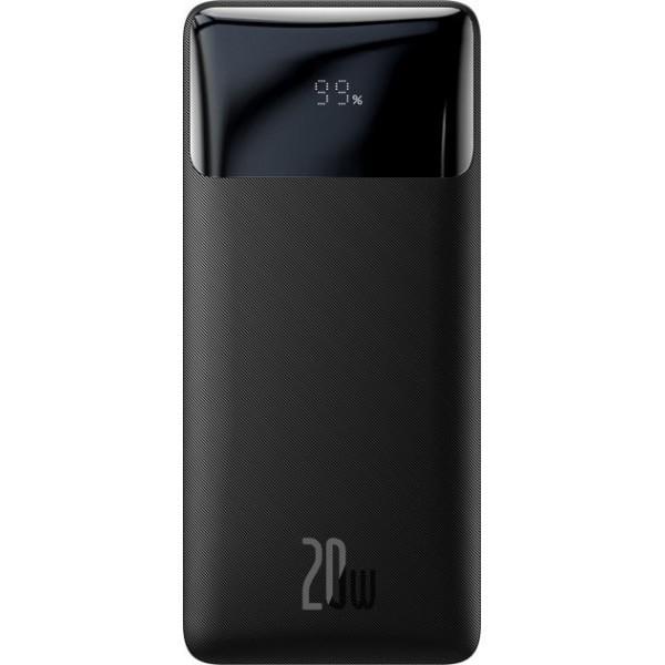 Портативний зарядний пристрій Baseus 30000 mAh premium 20 W з Led дисплеєм Bipow Digital D