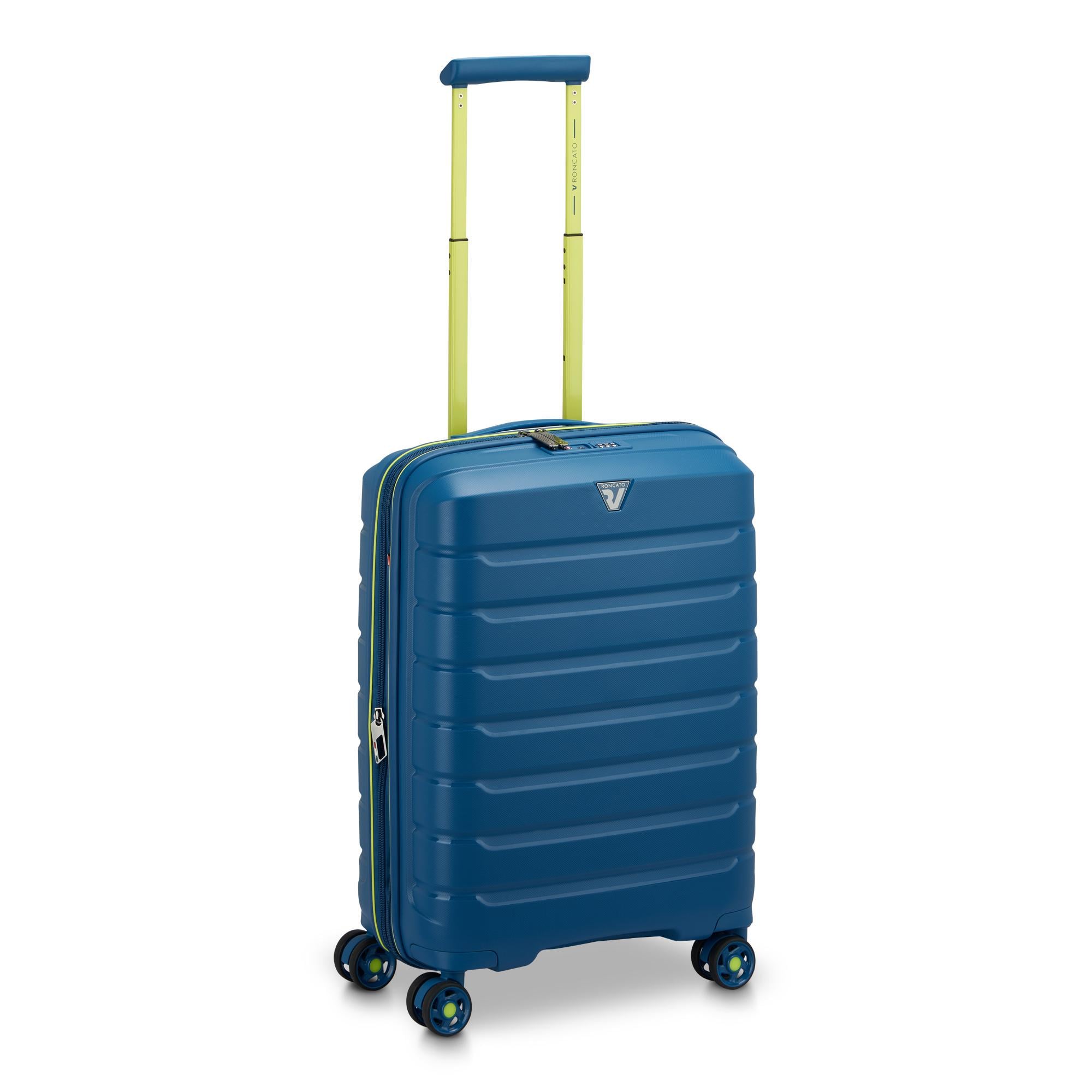 Валіза маленька Roncato B-FLYING MOVE 418183/53 55х40х20/25 см 40 л Синій (31806904)