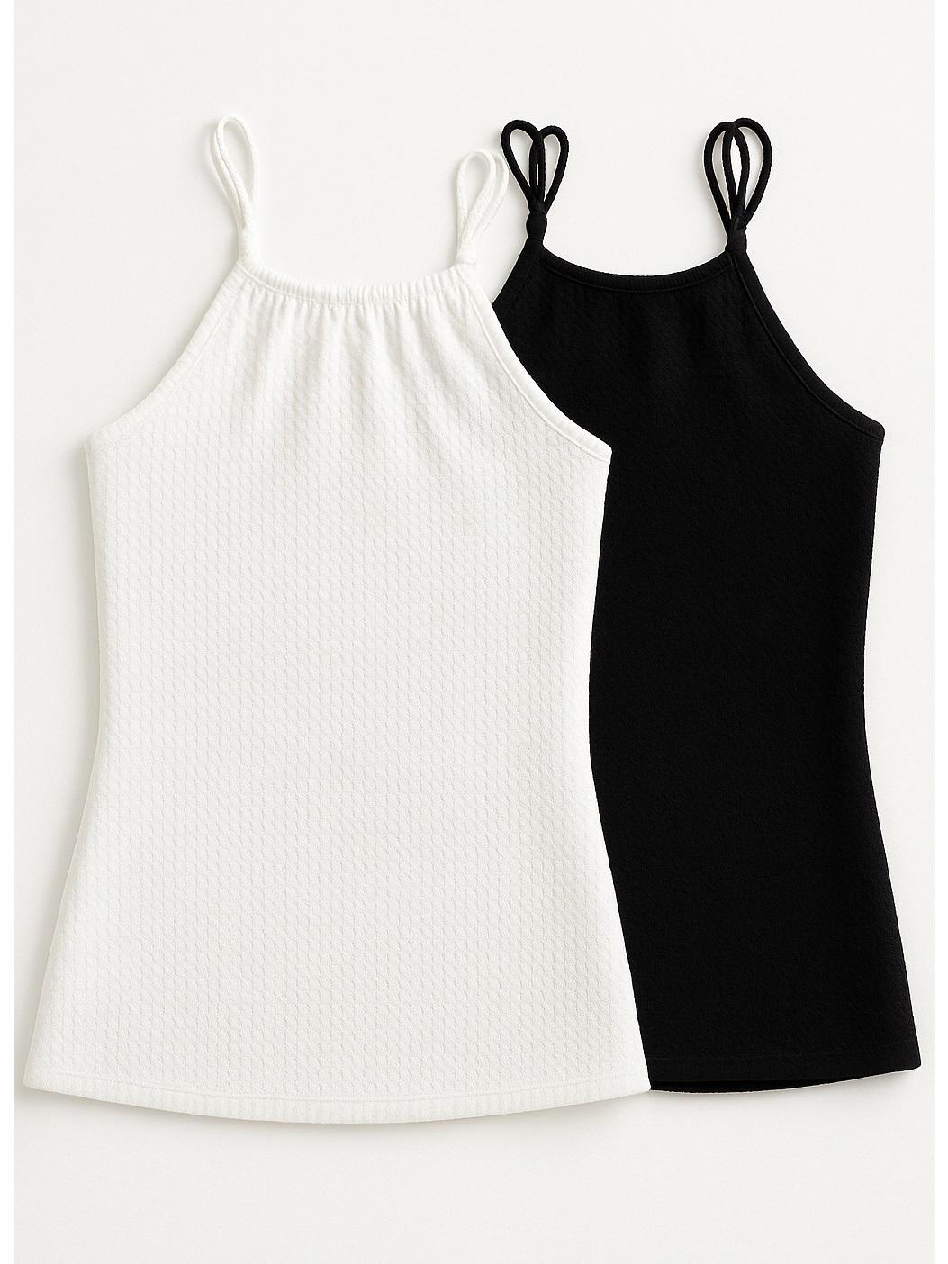 Сарафан H&M 146 см 2 шт. Білий/Чорний (A2011157585)