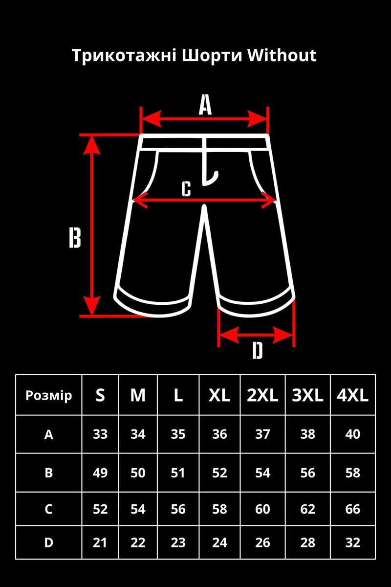 Шорти Without Basic man 4XL Black (4XL8048074) - фото 4