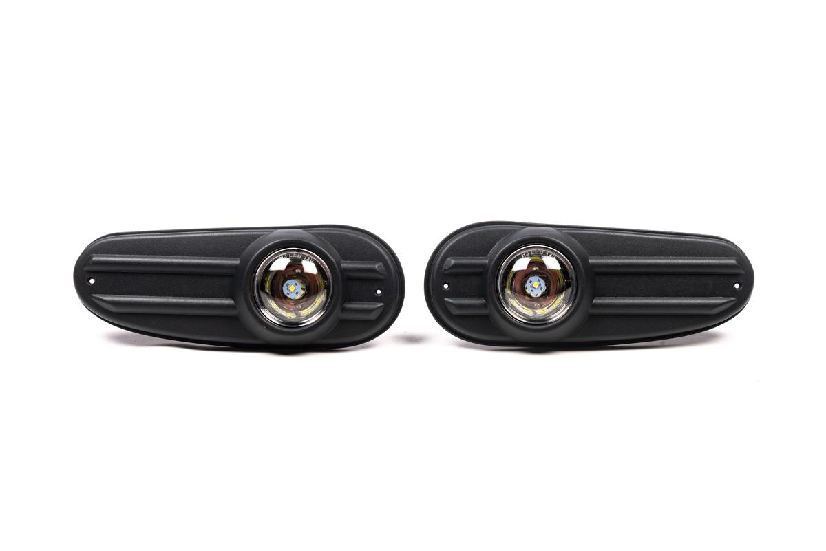 Противотуманки GPlast для Ford Transit 2000-2014 гг. abs-пластик Черный