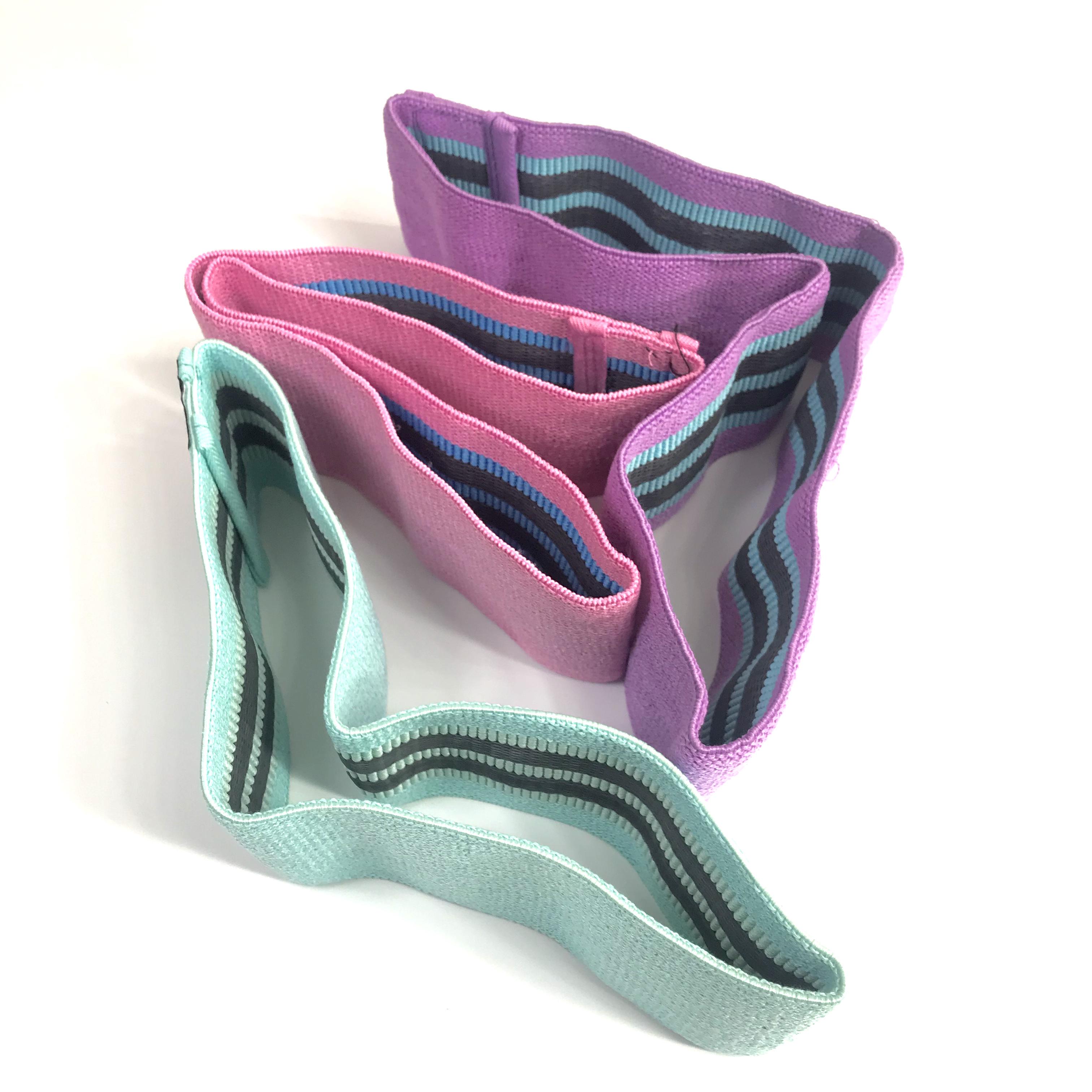 Резинки для фитнеса тканевые Zelart 3 шт. FI-2183