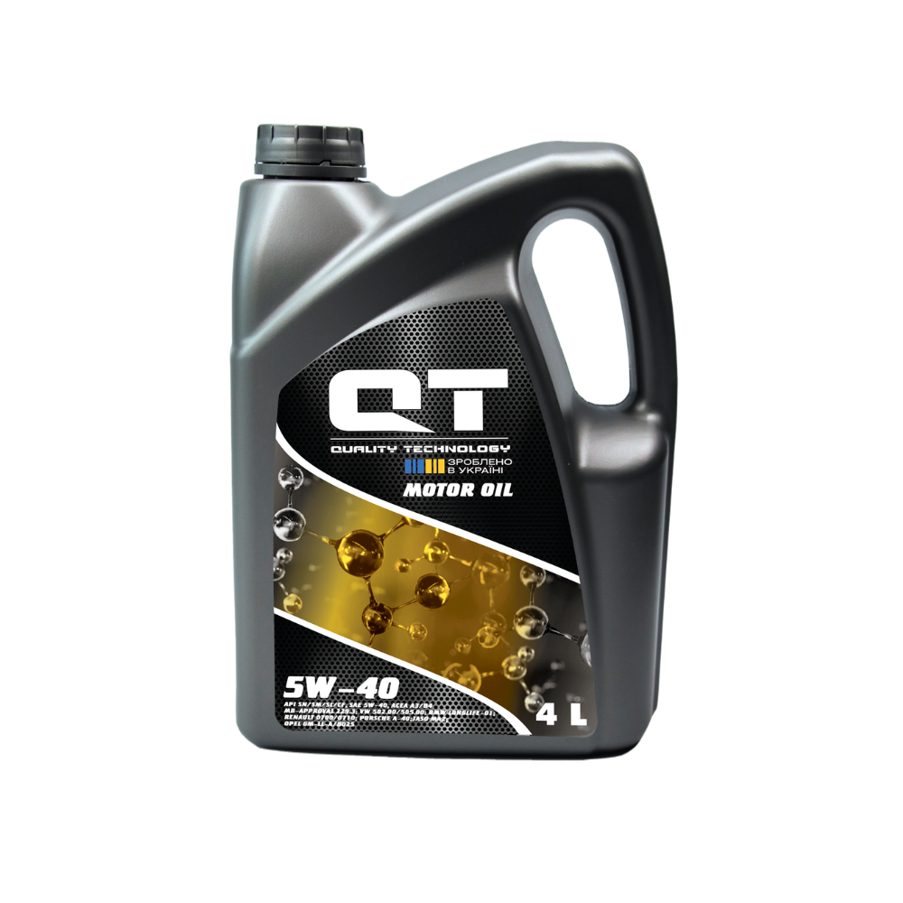 Моторное масло QT-Oil PREMIUM 5W-40 синтетика 4 л (QT1405404)