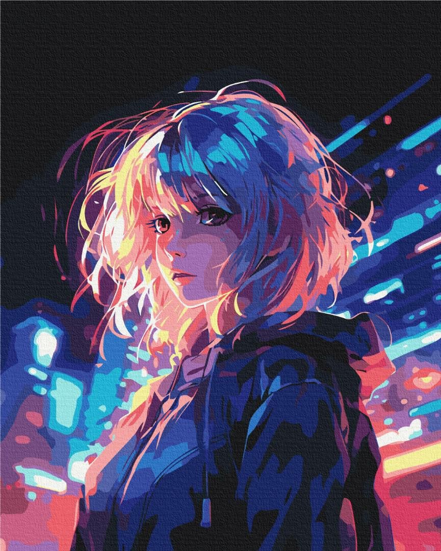 Картина по номерам Brushme Киберпанк 40x50 см (BS53816)