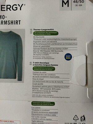 Термо реглан з високотехнологічного матеріалу Livergy M - фото 7 Термо реглан з високотехнологічного матеріалу Livergy M - фото 7