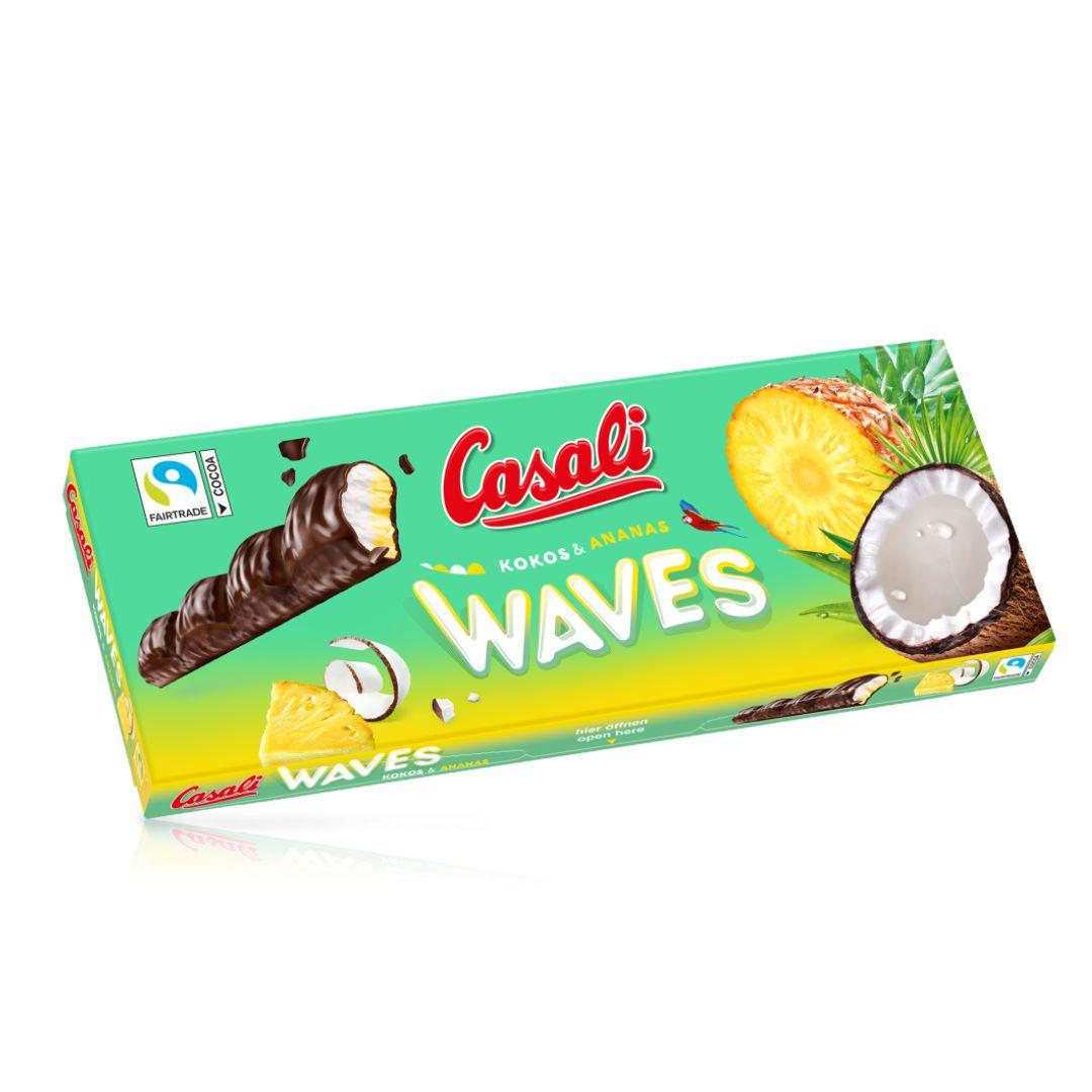 Суфле в шоколаді Casali Waves кокос та ананас 250 г