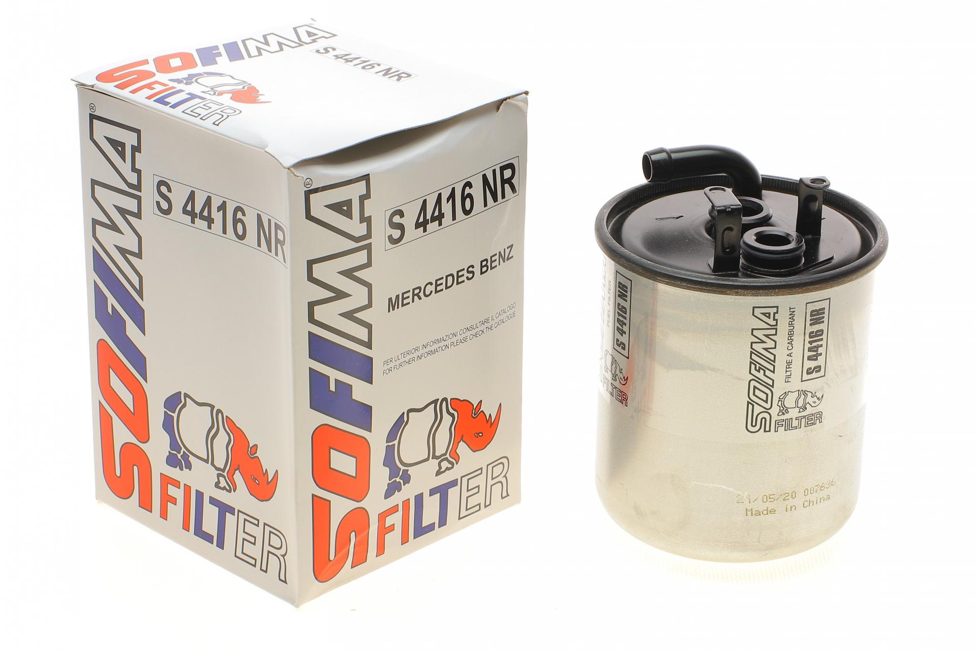 Фільтр паливний SOFIMA для MB Sprinter/Vito 2,2/2,7CDI 00-06 OM611/612- (S 4416 NR)