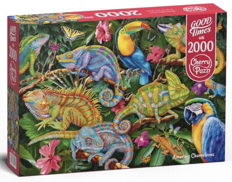Пазли CherryPazzi 2000 Дивовижні хамелеони 70x100 см (MTT-197478)