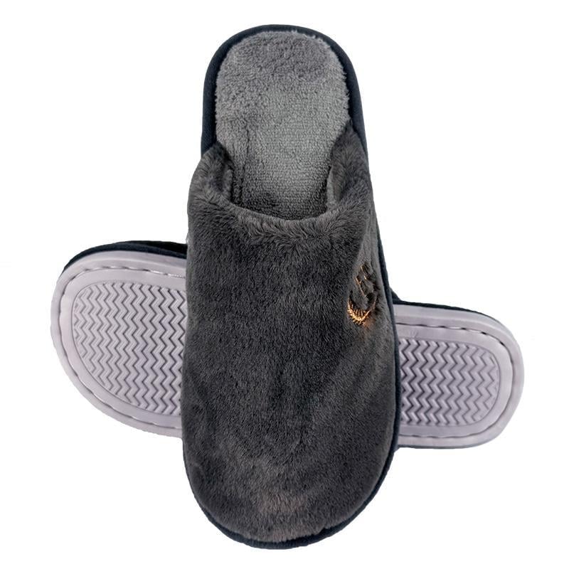 Тапочки домашні чоловічі 10272-3 p. 42 27 см Сірий