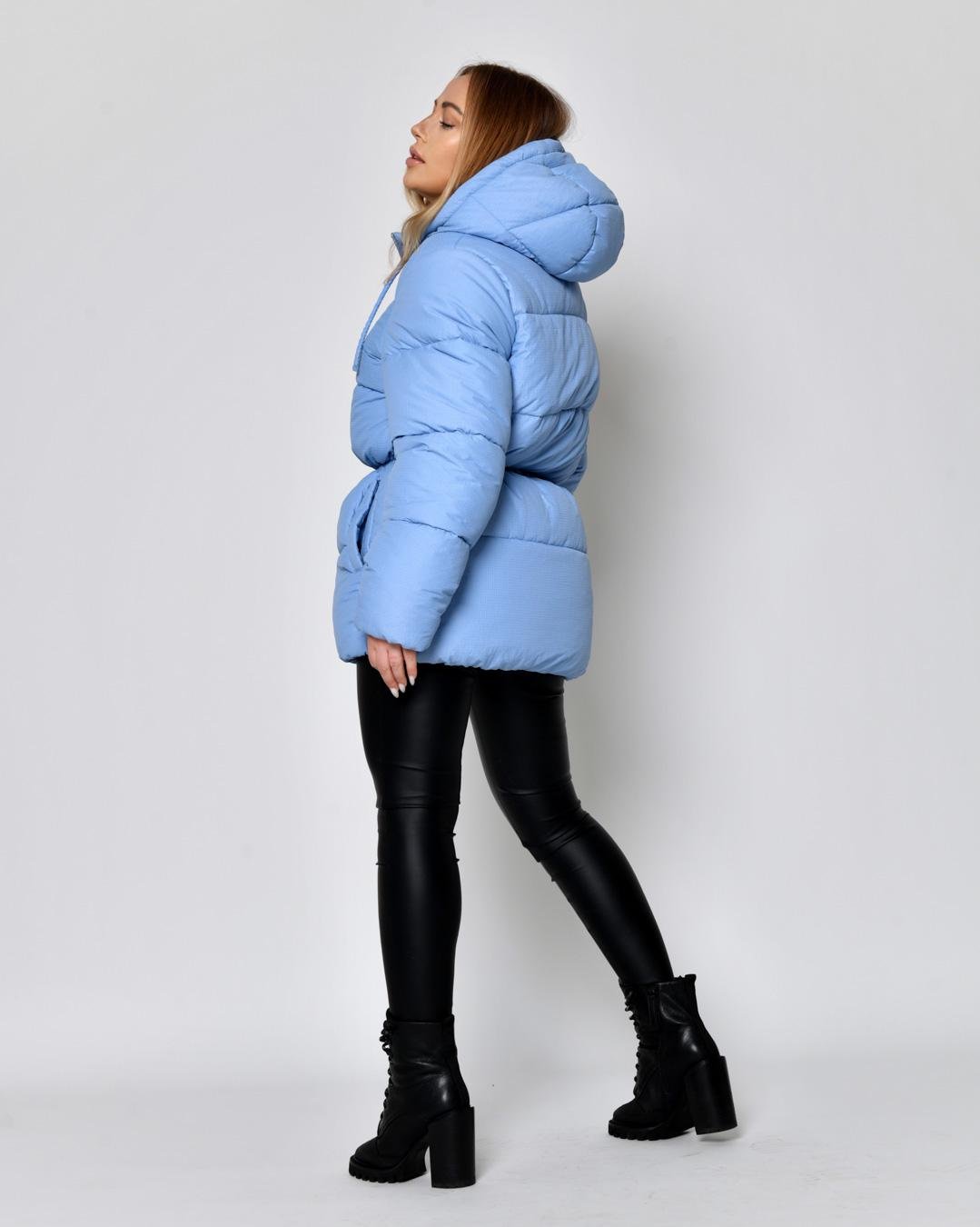 Пуховик X-Woyz LS-8947-11 M Блакитний (2000002512615) - фото 7 Пуховик X-Woyz LS-8947-11 M Блакитний (2000002512615) - фото 7