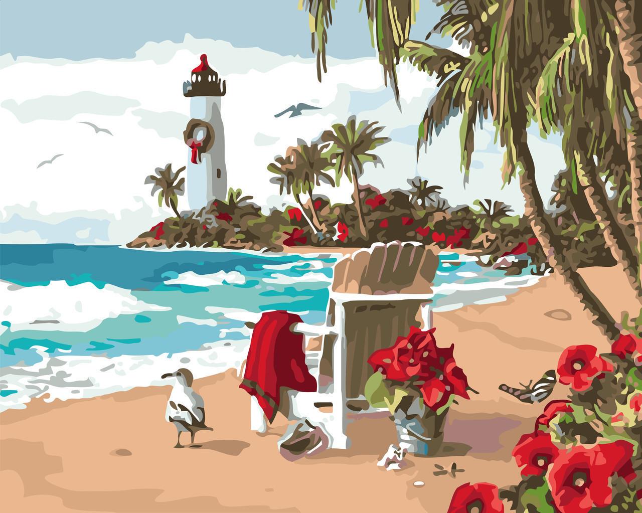 Картина по номерам Идейка Испанский залив 40x50 см (skl-КНО2825)