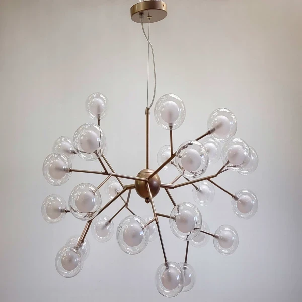 Люстра подвесная №887/27RGШАР (2306837801)