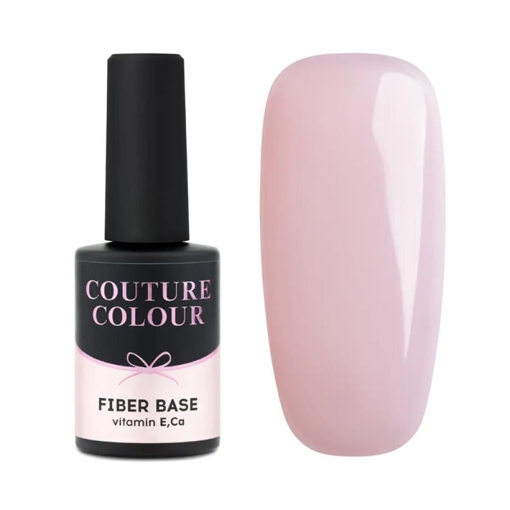 База для гель-лака Couture Colour Fiber Base FB 9 мл 02 Clear Pink (2907928990780)
