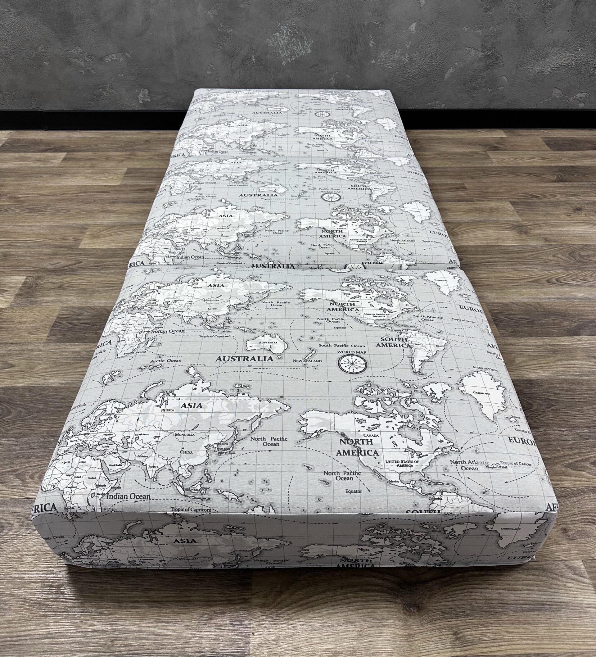 Матрац-трансформер Comfort Home Map 200х100х8 см - фото 2 Матрац-трансформер Comfort Home Map 200х100х8 см - фото 2