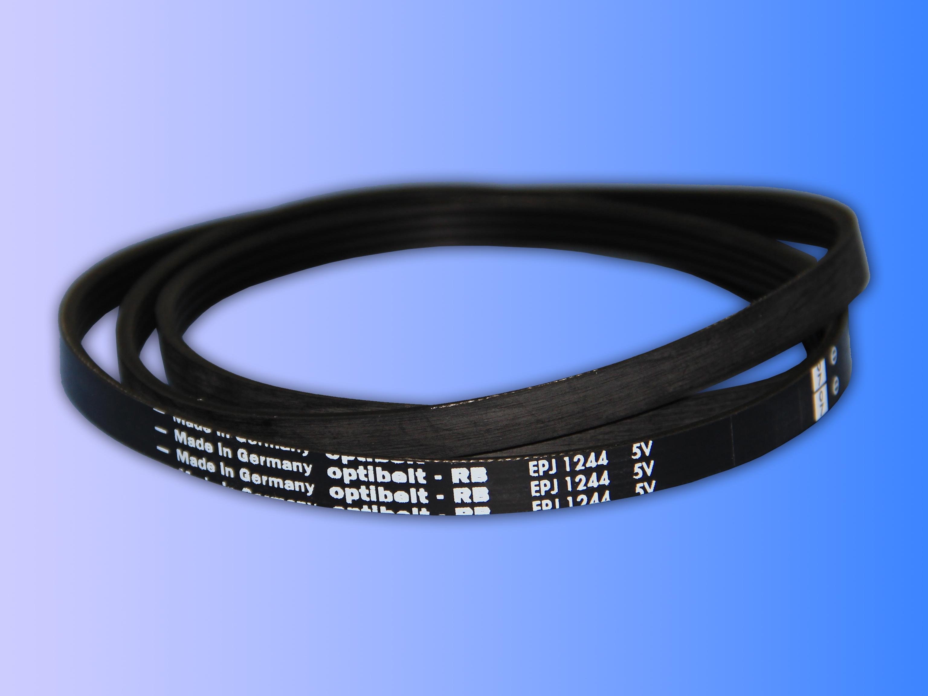 Ремень для стиральной машины Optibelt 1244J4 EL Черный