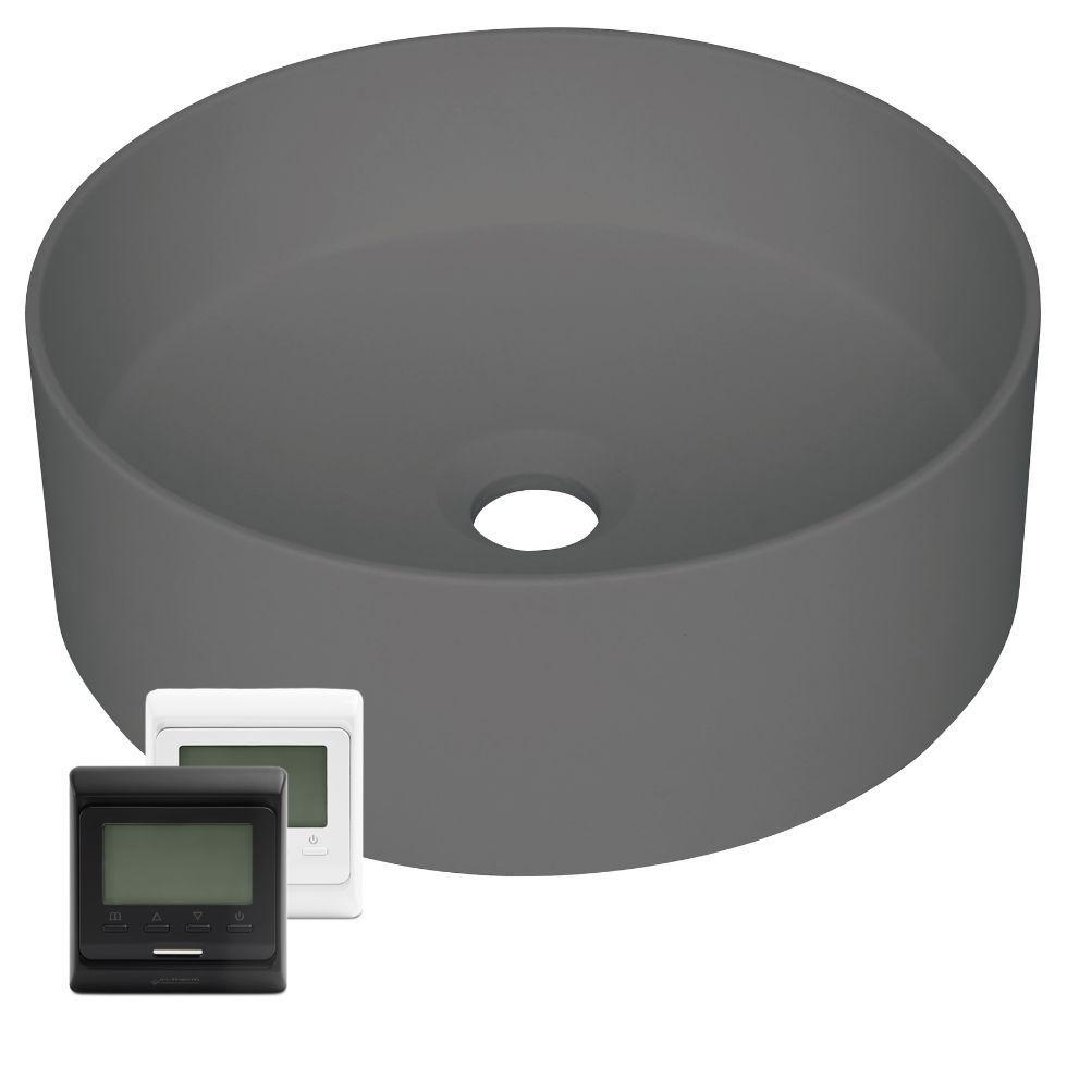 Умывальник накладной Silia CQS_TU4S Графитовый (27879340) - фото 2 Умывальник накладной Silia CQS_TU4S Графитовый (27879340) - фото 2