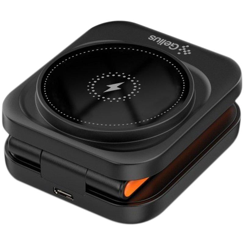 Зарядний пристрій бездротовий Gelius Gravico GP-WC014 3in1 15W Black (100990) - фото 2 Зарядний пристрій бездротовий Gelius Gravico GP-WC014 3in1 15W Black (100990) - фото 2