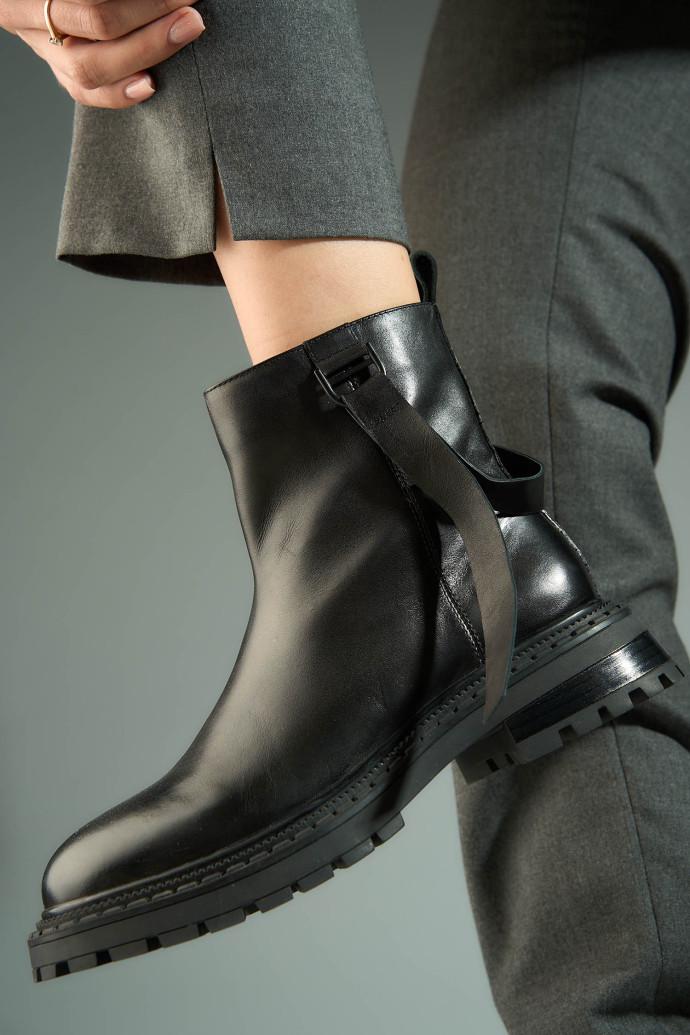 Черевики жіночі Fabio Monelli р. 37 Чорний (180682) - фото 5