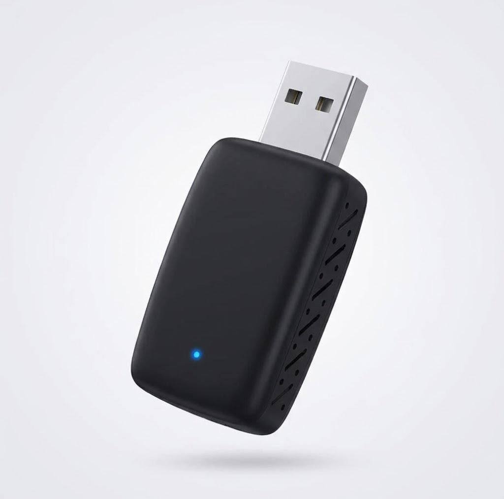 Адаптер беспроводной для Apple CarPlay и Android Auto 2in1 USB Wi-Fi5 Bluetooth 5.0 с OTG переходником (2707879562)