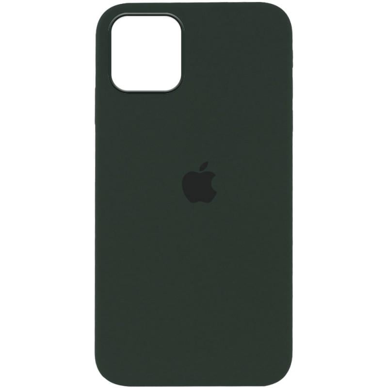 Протиударний чохол Silicone Case Full Protective AA для Apple iPhone 12 Pro Max 6.7" Зелений/Cyprus Green