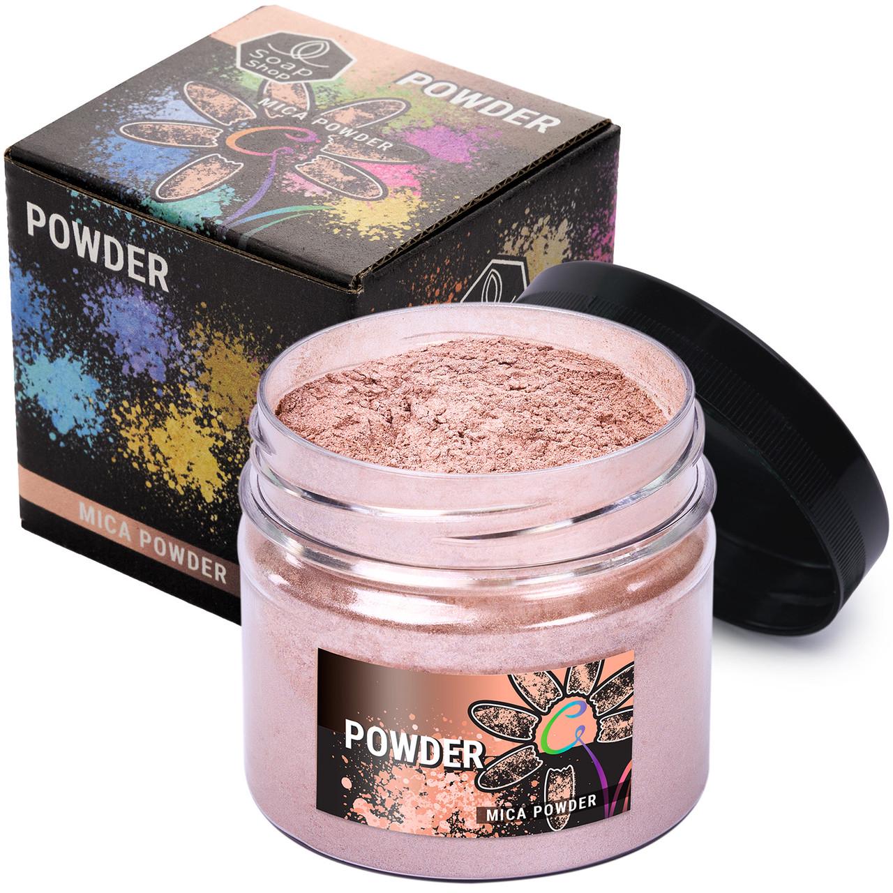 Пигментный порошок слюдяной Alexes Powder для эпоксидной смолы/мыла/макияжа и маникюра банка 57 г Пудра