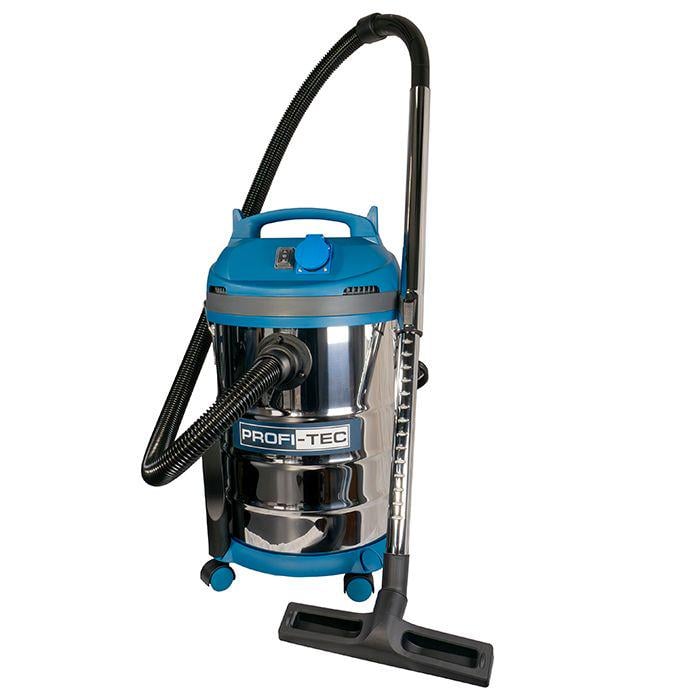 Пилосос будівельний PROFI-TEC PVC1430 бак нержавійка 1400 Вт 30 л (006533)