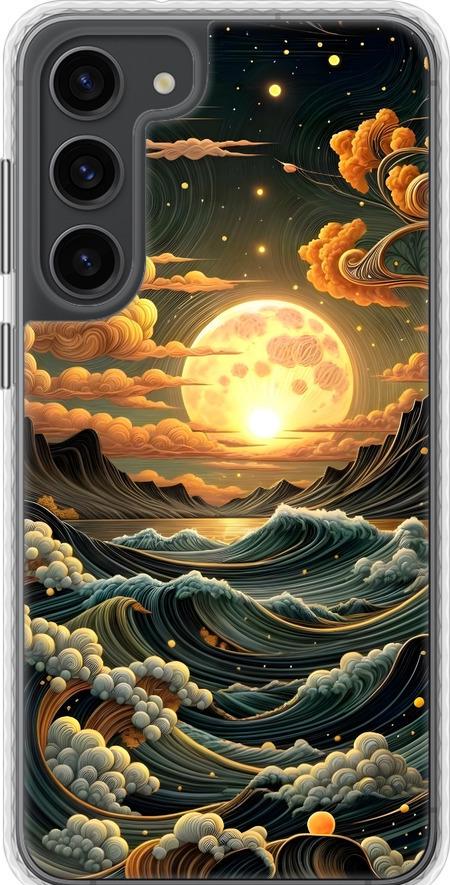 Чехол на Samsung Galaxy S23 Plus Арт волны (6332pc-2905-42517) Чехол на Samsung Galaxy S23 Plus Арт волны (6332pc-2905-42517)