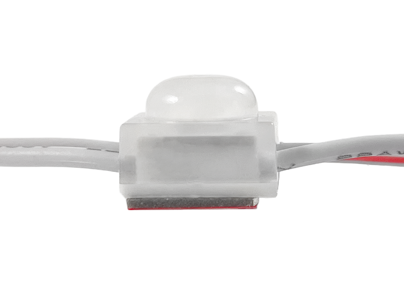 Модуль світлодіодний LEDUA 2835-1SMD 12V 0,33 Вт IP67 з лінзою по 50 шт. пластина Білий (6909) - фото 2