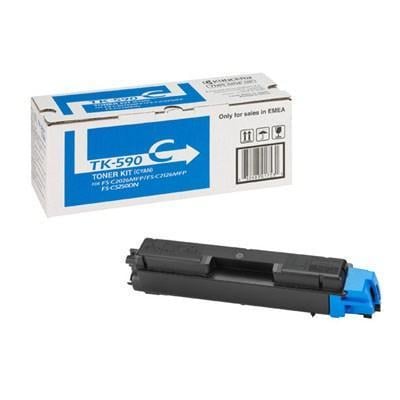 Картридж-тонер Kyocera TK-590C FS-C2026/2126/5250 Cyan (1T02KVCNL0)