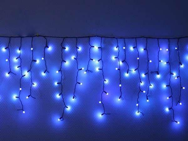 Наружная гирлянда Icicle Flash Бахрома 3 м 105 LED Синий (5653608)