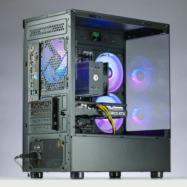 Игровой ПК Digitalfury R5 Ryzen 5 5500 32 Gb DDR4 RTX 5060 8 Gb 500 Gb SSD M2 A520 600W - фото 7