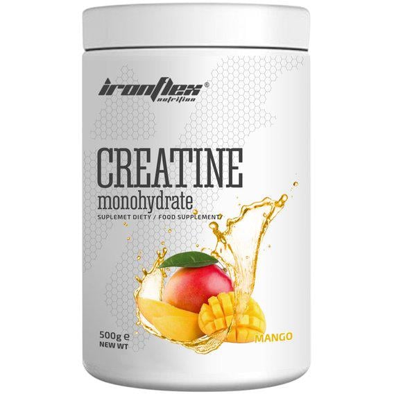 Креатин моногидрат IronFlex Creatine Monohydrate 500 г 200 порций Mango