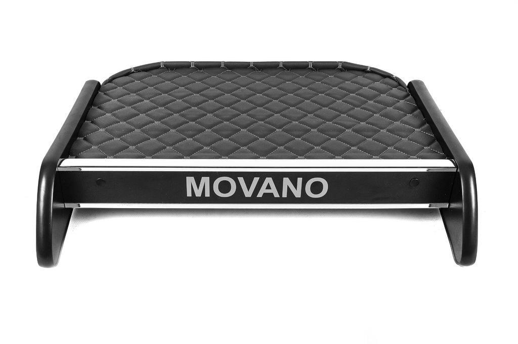 Полка на панель с нитью Digital Designs для Opel Movano 2010-2021 дерево Серый