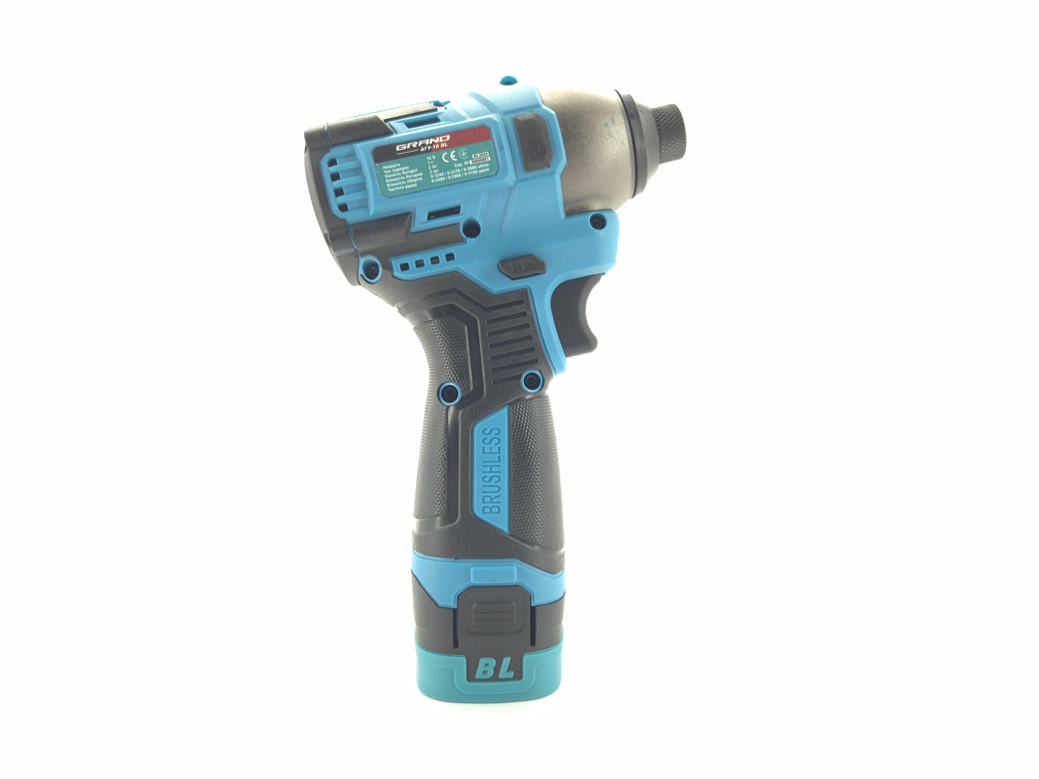 Гайковерт аккумуляторный ударный Grand АГУ-16 BL - фото 5 Гайковерт аккумуляторный ударный Grand АГУ-16 BL - фото 5