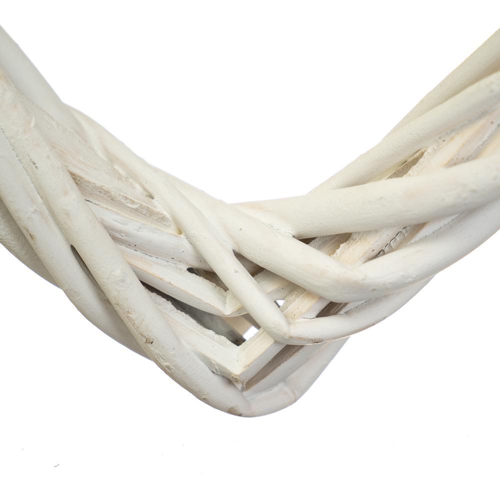 Вінок підвісний з лози Витончене серце 25х24 см 4 комплекти (5002-016) - фото 2