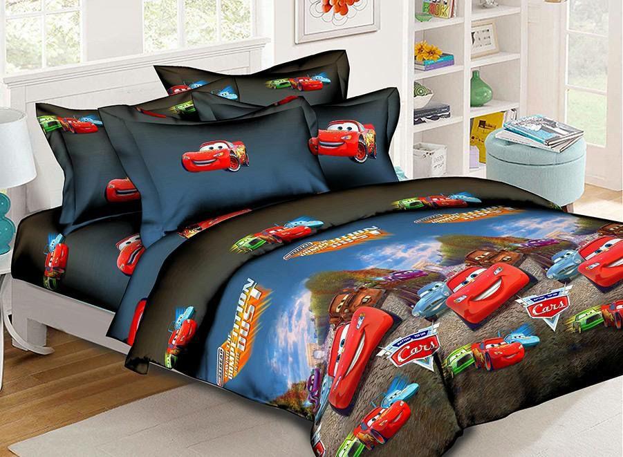 Комплект постельного белья подростковый Pretty Cars ранфорс 9611 (DR012958)