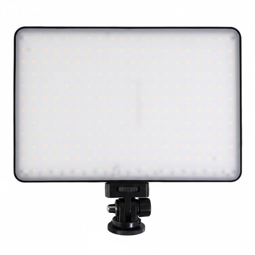 Лампа панельная LED PLOKAMA U480 для видео и фото 2700–5700K 20W 200×136 мм Черный (32097613)