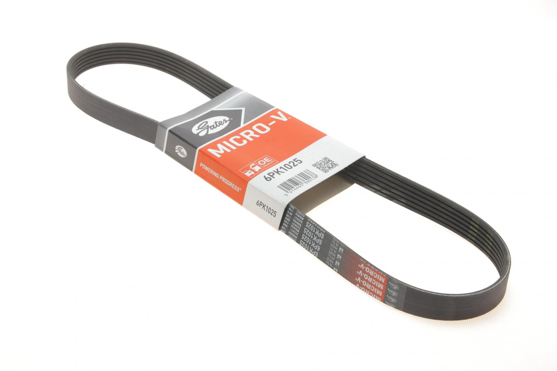 Ремень генератора GATES Peugeot Boxer 2.5D/TD 94-02 ALT,PS (6PK1025) Ремень генератора GATES Peugeot Boxer 2.5D/TD 94-02 ALT,PS (6PK1025)