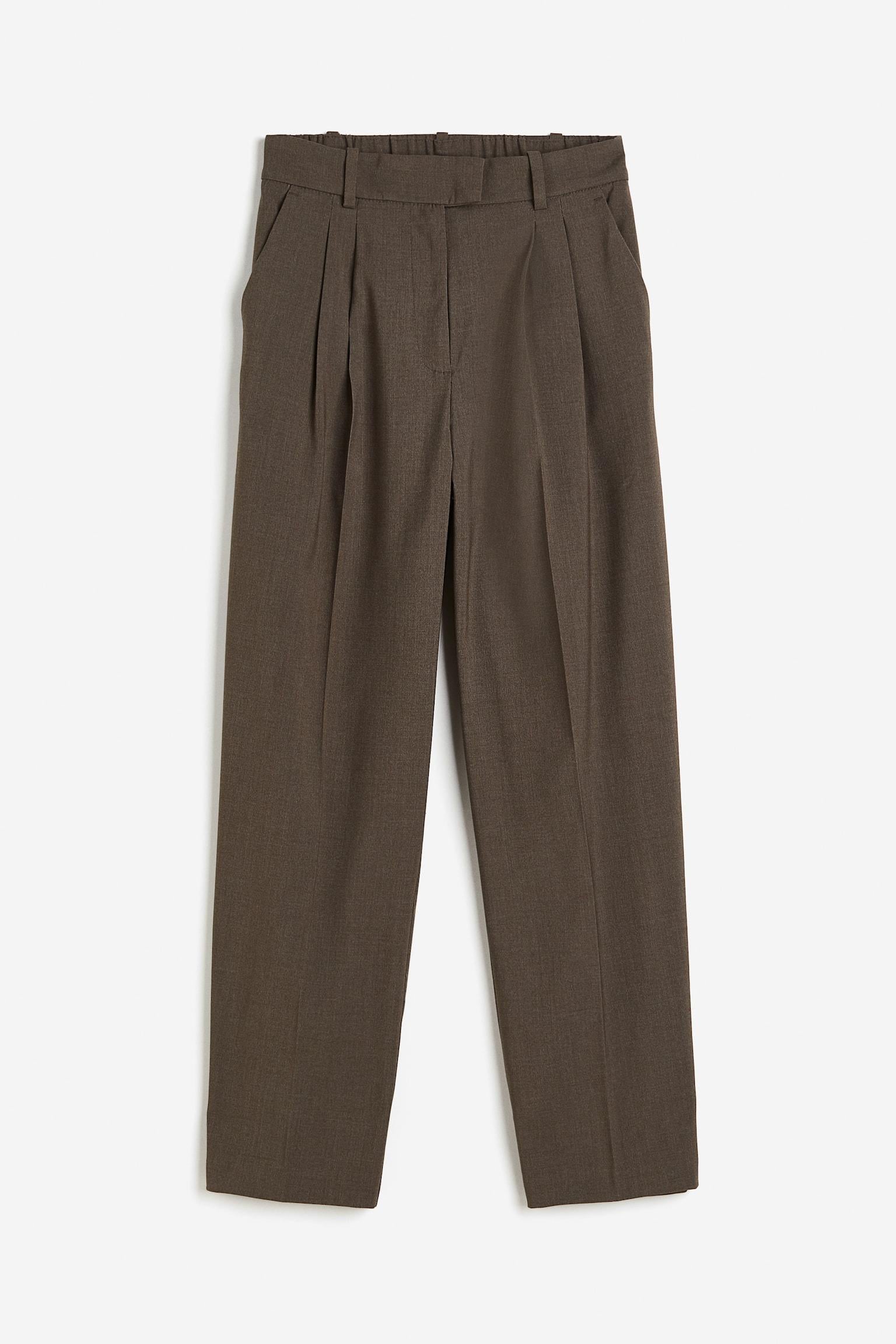 Штани H&M Меланж р. 36 Коричневий (X20011011909)
