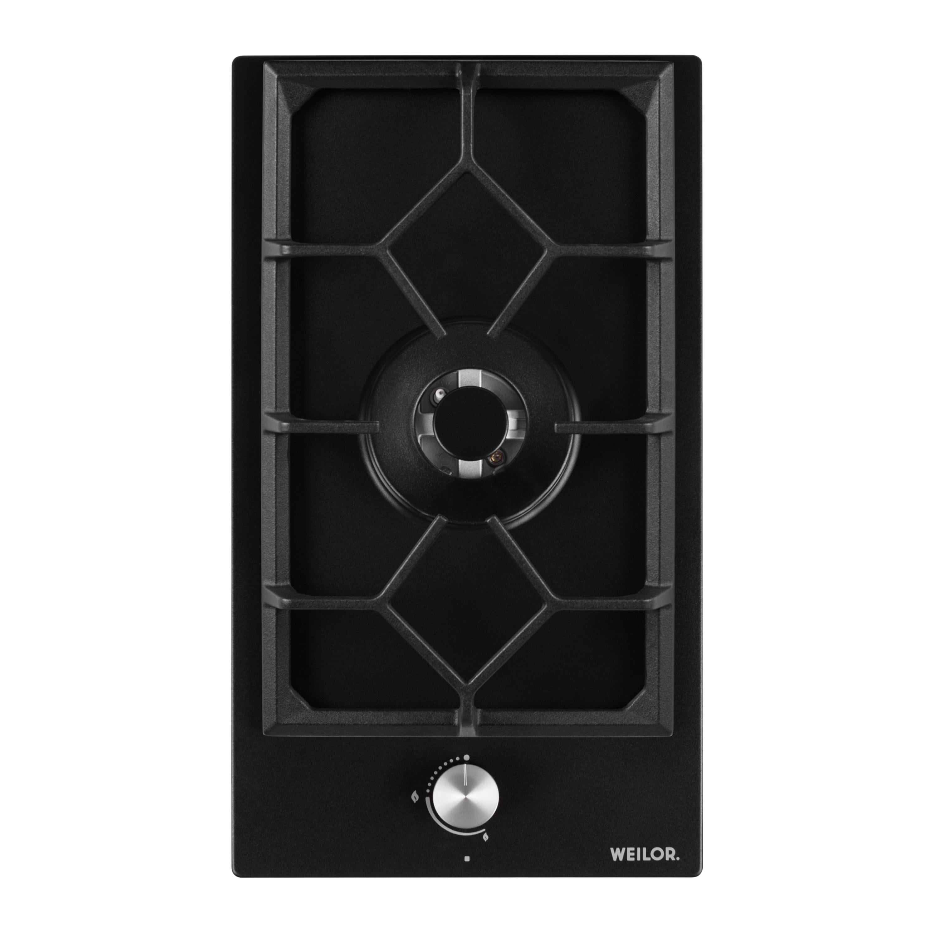Варочная поверхность газовая Domino на металле WEILOR GM W 314 Black (5902767909518)