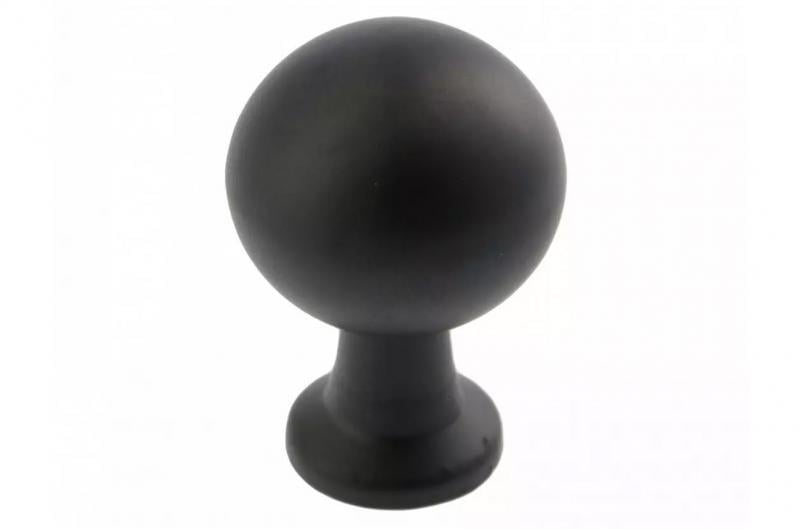 Мебельная ручка-кнопка GTV NORD Черный матовый (GZ-NORD-1-20M)