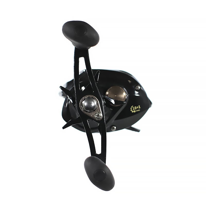 Катушка мультипликаторная рыболовная Yumoshi GBK 201 Left Black/Brown - фото 4 Катушка мультипликаторная рыболовная Yumoshi GBK 201 Left Black/Brown - фото 4