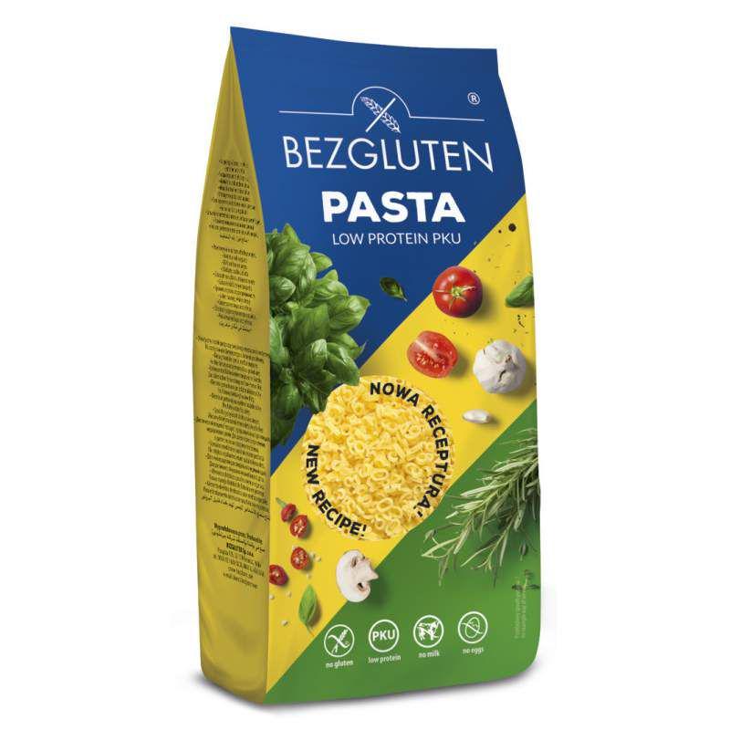 Макарони без глютену Bezgluten PKU цифри низькобілкові 400 г - фото 1