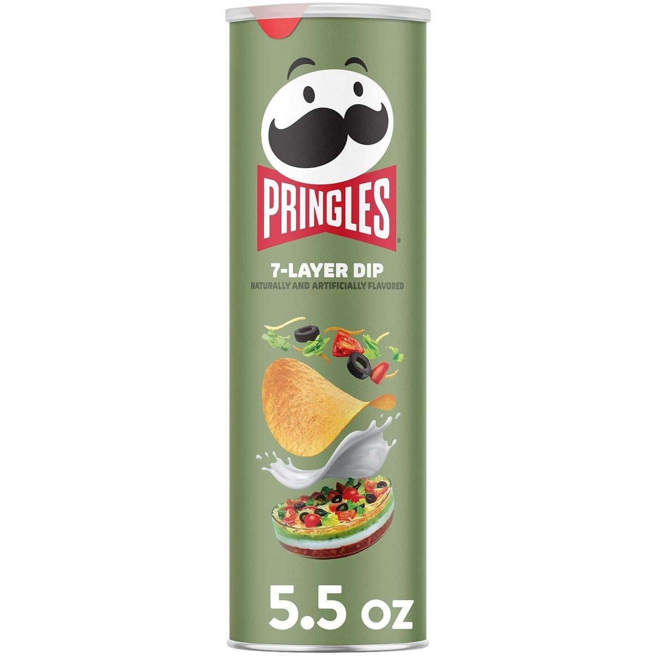 Чипсы Pringles 7-Layer Dip Potato Crisps Chips 158 г (2603599283)