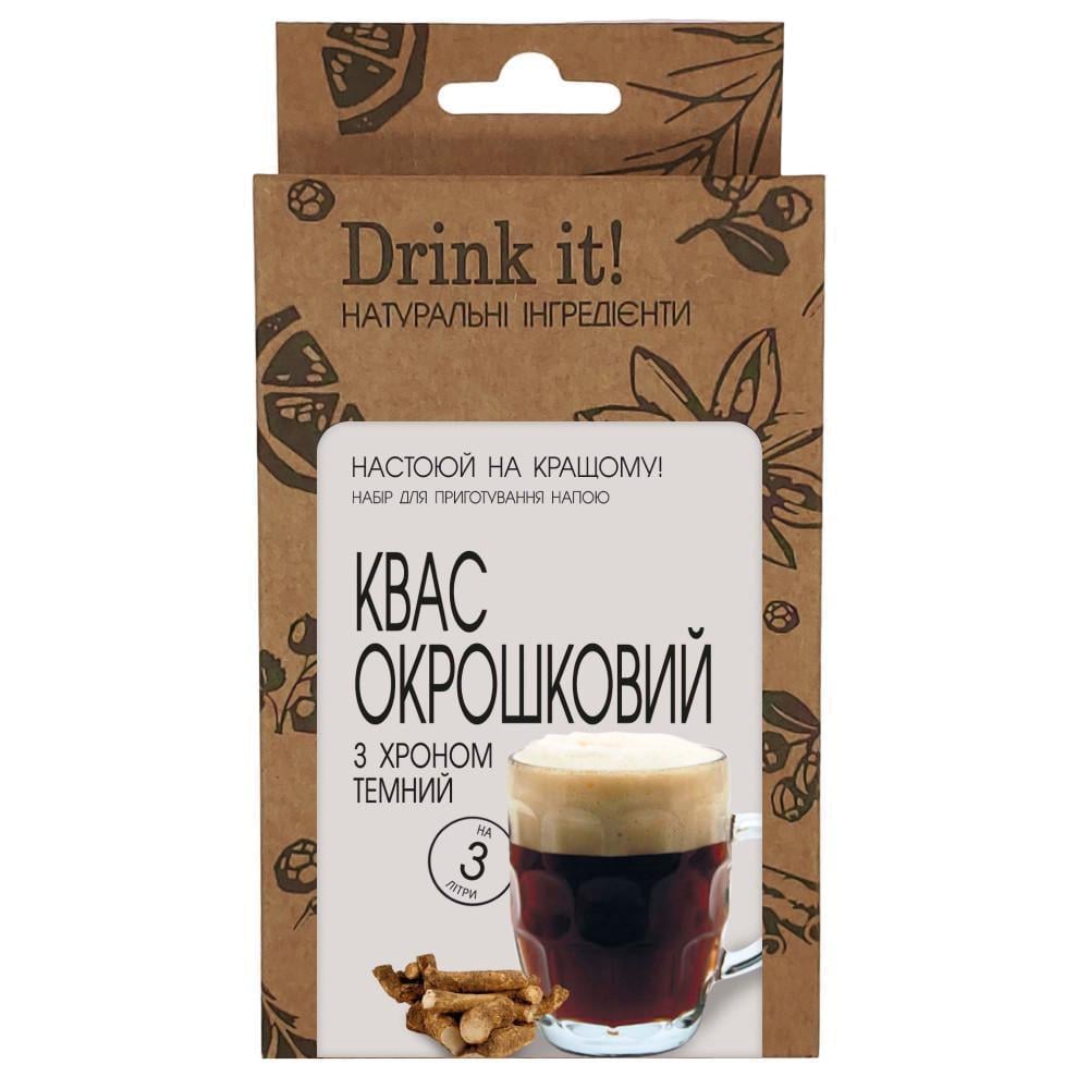 Набор для настаивания Drink it Квас окрошечный с хреном темный (16696)