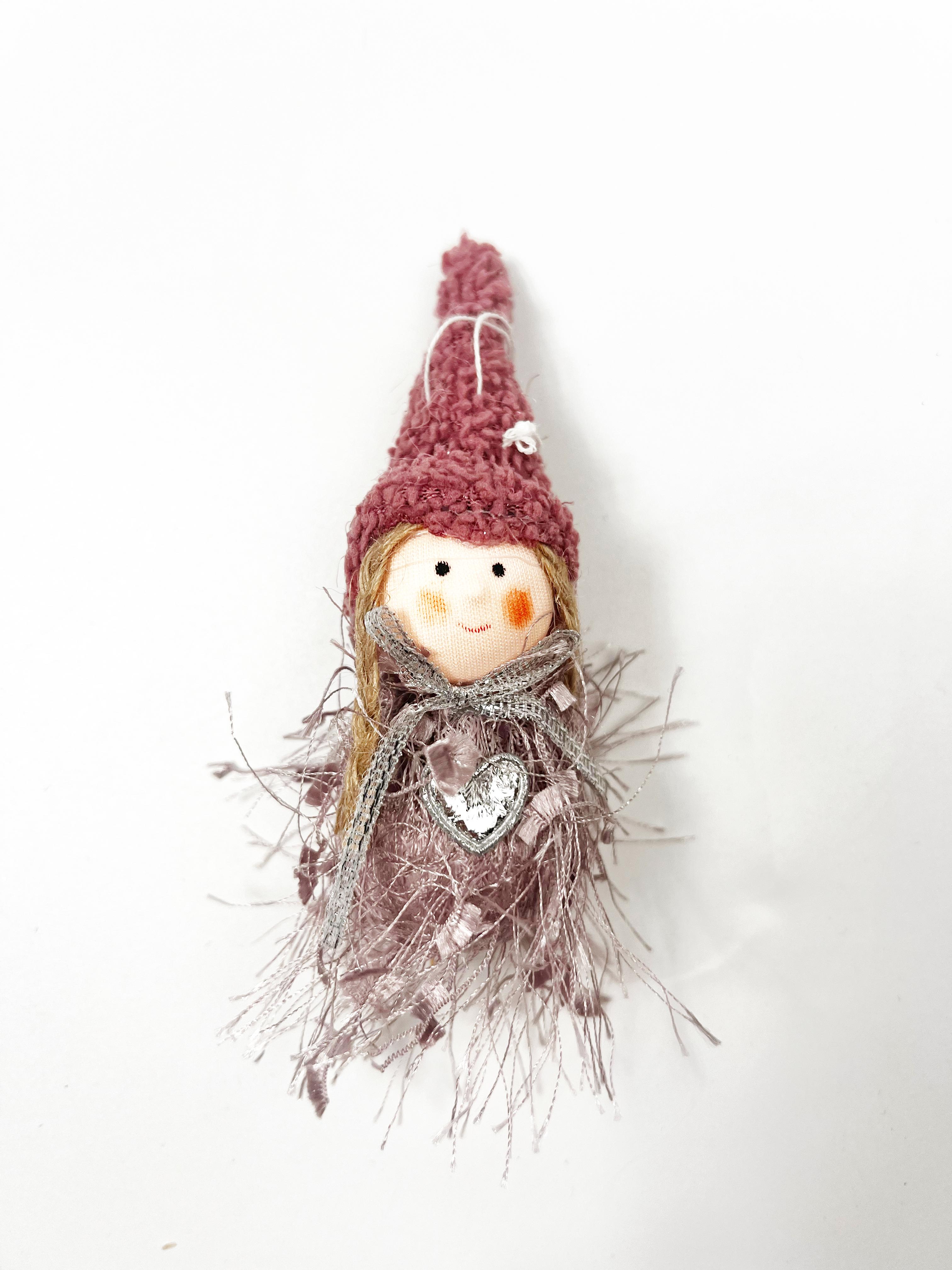 Фигурка-подвеска новогодняя M48075-1 Santa&Co 8 см